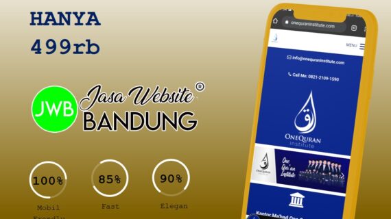 Jasa Pembuatan Web Profesional Bandung